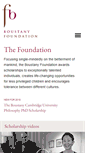 Mobile Screenshot of boustany-foundation.org