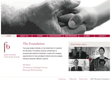 Tablet Screenshot of boustany-foundation.org